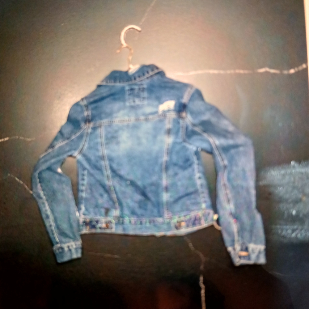Stylish Blue Denim Jacket - Picture 4 of 5